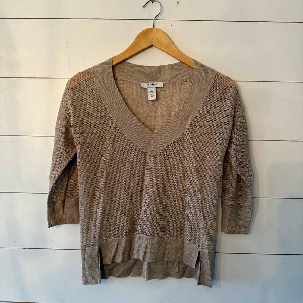 WHBM V-Neck Sweater